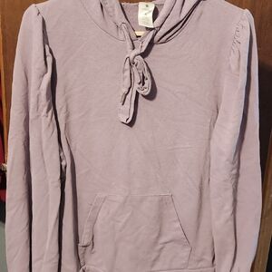 Lavender Hoodie Top